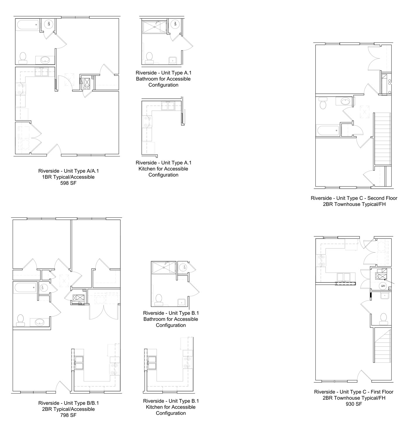 Riverside-Floorplans